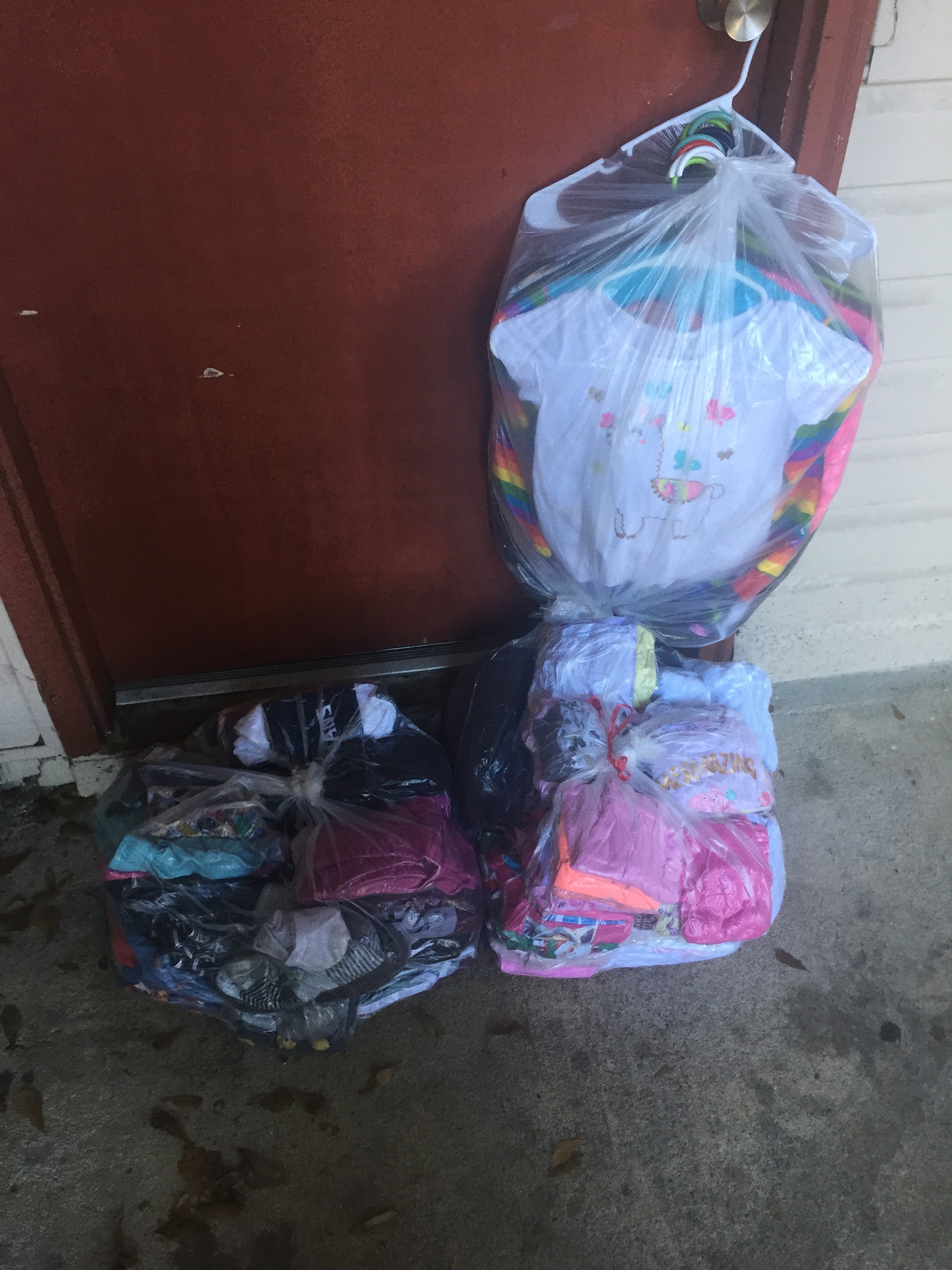 Customer laundry collection